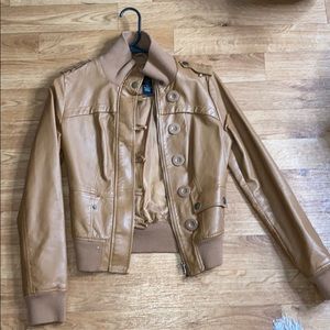 Leather jacket